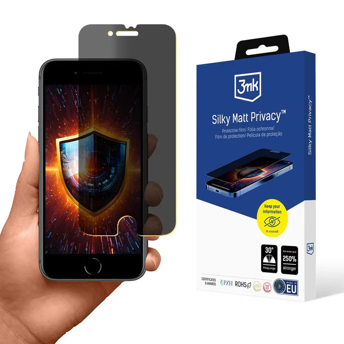 Privacy screen protector 3mk Silky Matt Privacy for Apple iPhone 8 - *Kategoria tymczasowa<<<HurtelXML