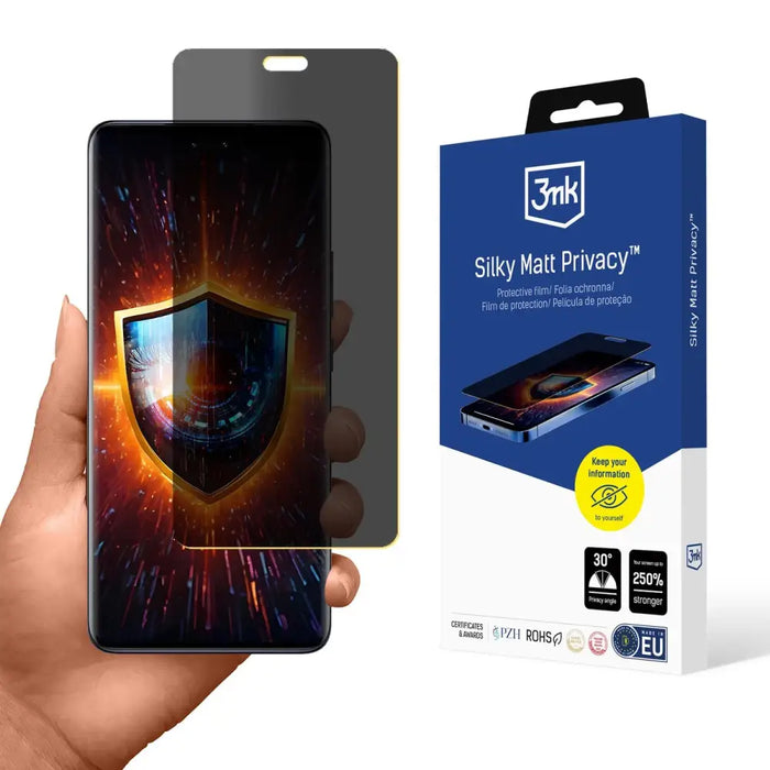 Privacy screen protector 3mk Silky Matt Privacy for Xiaomi 13 Lite - *Kategoria tymczasowa<<<HurtelXML&&&Cell phone