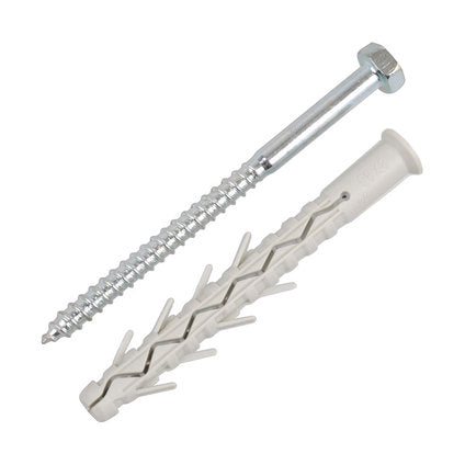 FRAME DOWEL WITH SCREW F8X80MM 4 PCS PRO M