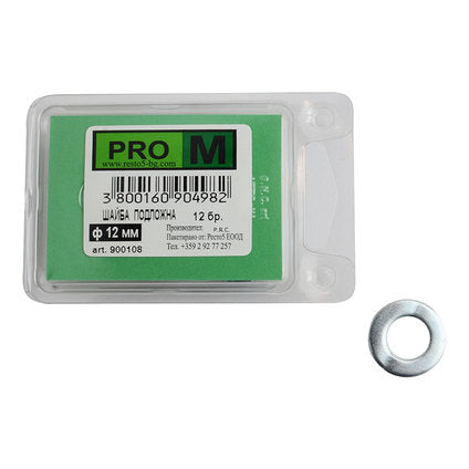 WASHERS 12 PCS. PRO M Ф12 MM