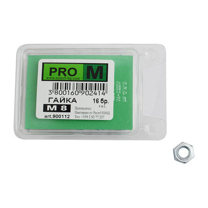 NUTS 16 PCS. PRO M M8