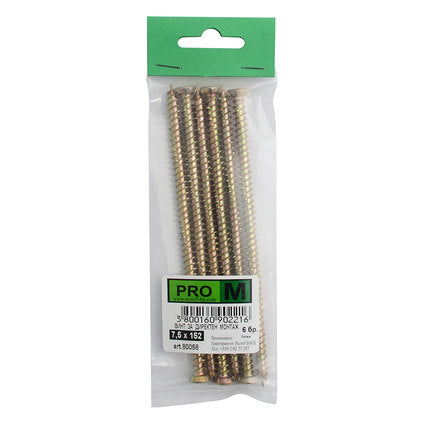 DIRECT MOUNT SCREW 7.5X152 MM PRO M 6 PCS