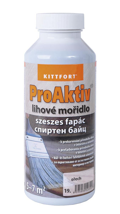 STAIN 19 WALNUT 500 ML VAPOR PERMEABLE KITTFORT ProAktiv