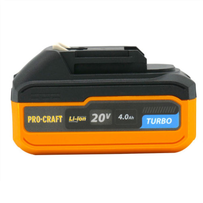 BATTERY 20V 4AH PROCRAFT TURBO