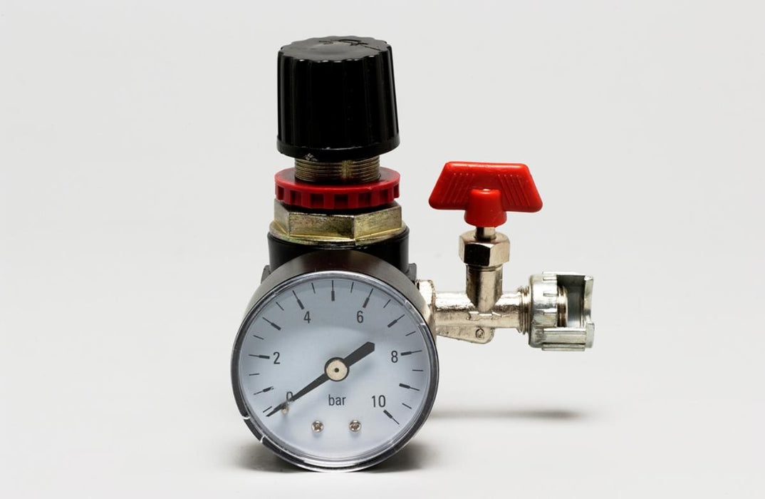 PRESSURE GAUGE SET WITH REDUCER 1/8, 1/4