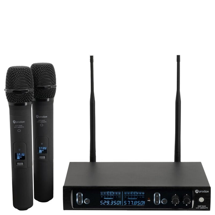 Prodipe M850 DSP Duo UHF F5 - UHF system with 2 handheld microphones
