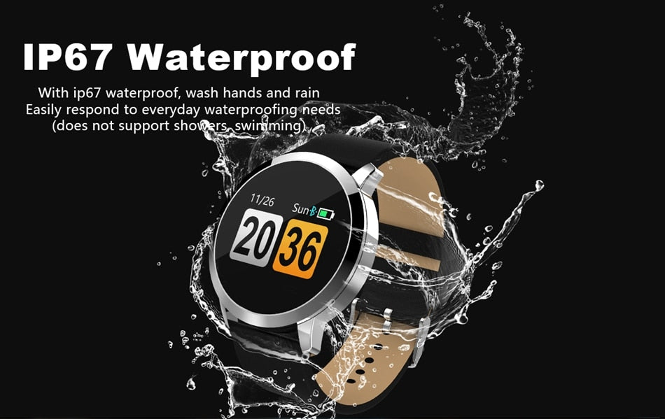 Vektros VQ8 Smart Watch, Waterproof, Sleep Monitoring, Heart Rate, Steps, Blood pressure