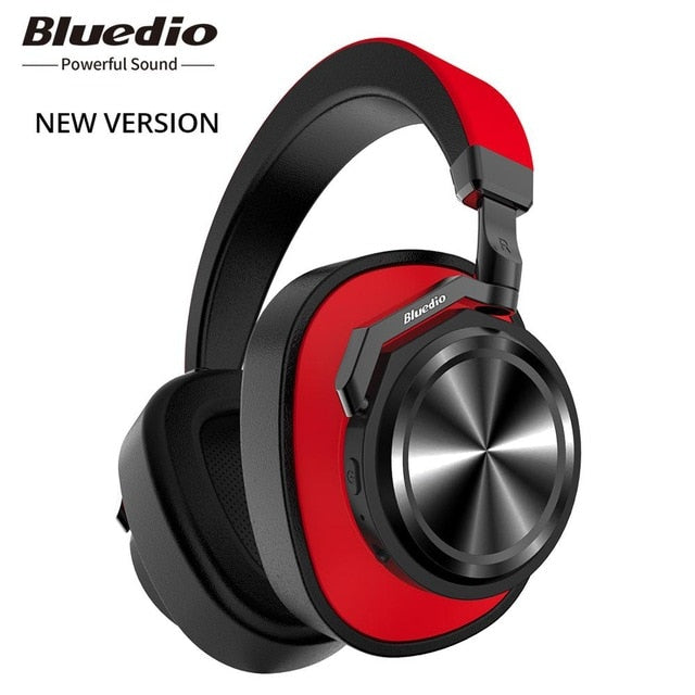 Wireless headphones Bluedio T6 Bluetooth 5.0, ANC, Foldable