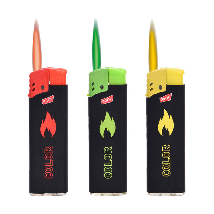 LIGHTER WITH COLORED FLAME PROF