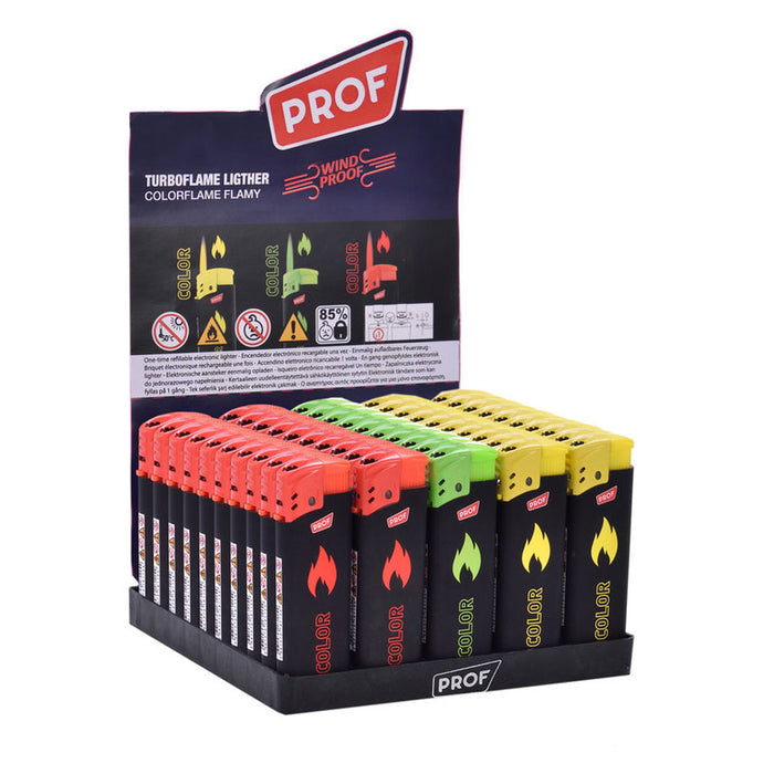 LIGHTER WITH COLORED FLAME PROF