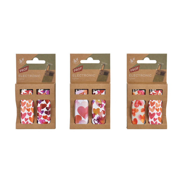 SET OF LIGHTERS 2 PIECES PROF PROF