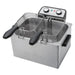ProfiCook PC-FR 1038 Double Stand-alone 3000 W Silver - FryersAGD-FRY<<<Home Appliance - ProductsAGD<<<ActionPL