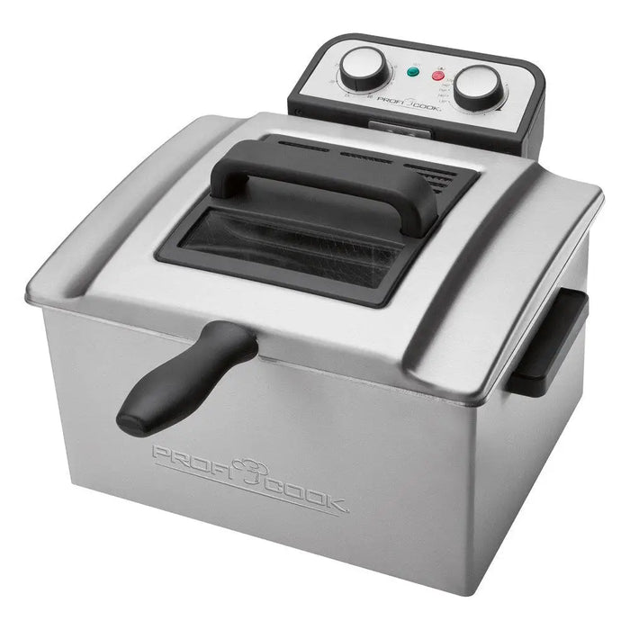 ProfiCook PC-FR 1038 Double Stand-alone 3000 W Silver - FryersAGD-FRY<<<Home Appliance - ProductsAGD<<<ActionPL