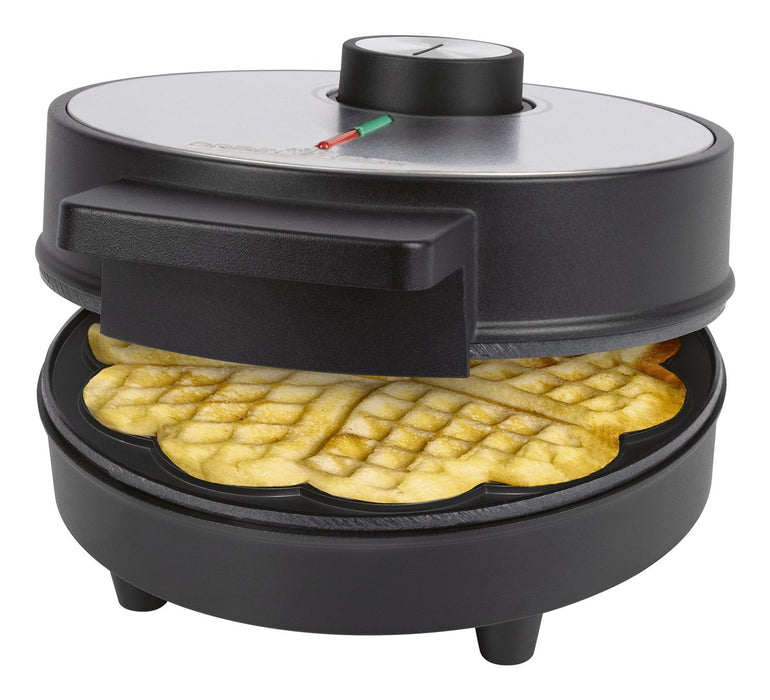 ProfiCook PC-WA 1314 5 waffle(s) 1200 W Black, Stainless steel