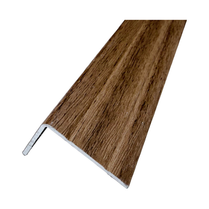 L-SHAPED SLAB 25X17 MM. PROFILES TRADE NATURAL WALNUT 2.7 M