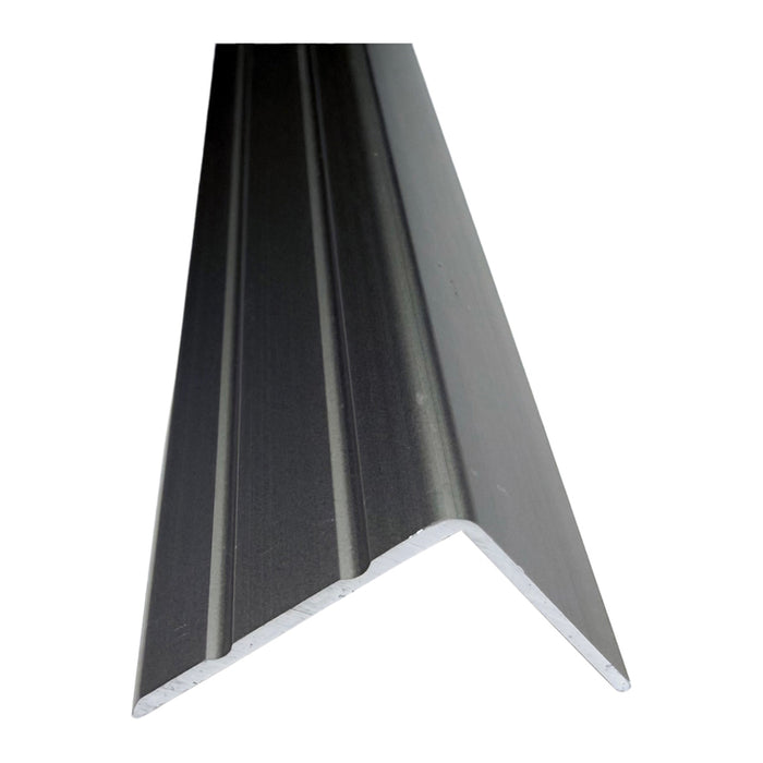 L-SHAPED PROFILES TRADE 25X17 MM. STAINLESS STEEL MATTE 2.7 M.
