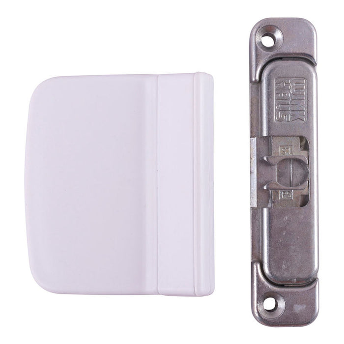 PVC PROFILINK BALCONY DOOR CLAMP WHITE