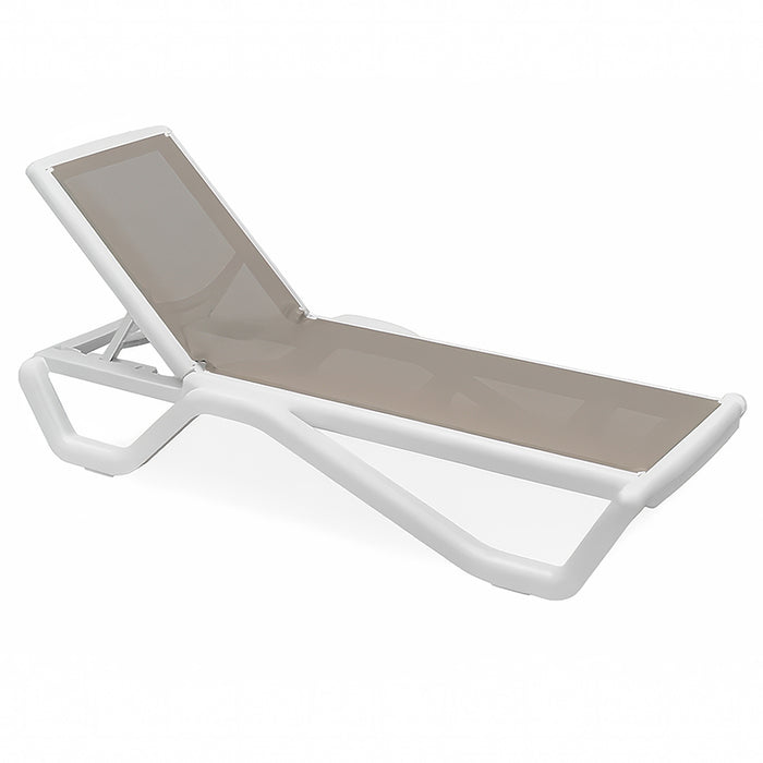 GARDEN CHAIR GOA WHITE/TAUPE PROGARDEN GOA22VBT