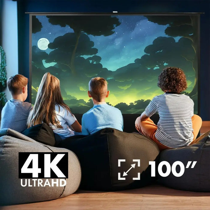 Projection Screen MacLean MC-211 100’’ - Екран за проектори<<<Електроника Периферни и резервни части<<<Компютри|