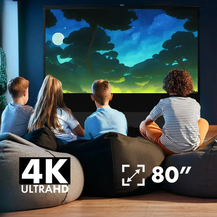 Projection Screen MacLean MC-212 80’’ - Екран за проектори<<<Електроника Периферни и резервни части<<<Компютри|