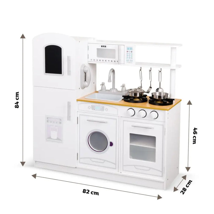 PROMIS Wooden children’s kitchen with accessories - KitchensZDR-KUC<<<(Games and toys) Wooden toysZDR<<<ActionPL