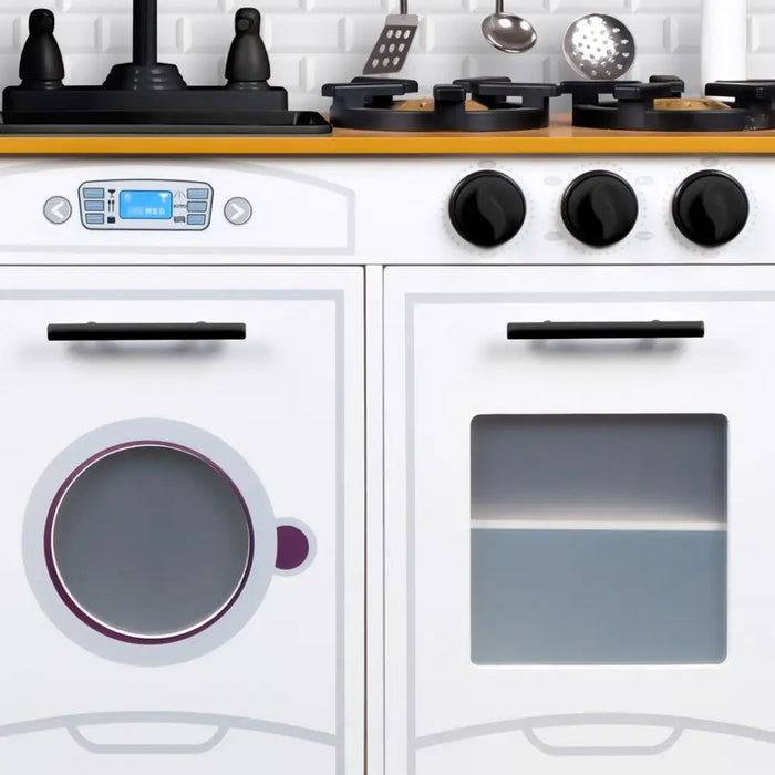 PROMIS Wooden children’s kitchen with accessories - KitchensZDR-KUC<<<(Games and toys) Wooden toysZDR<<<ActionPL