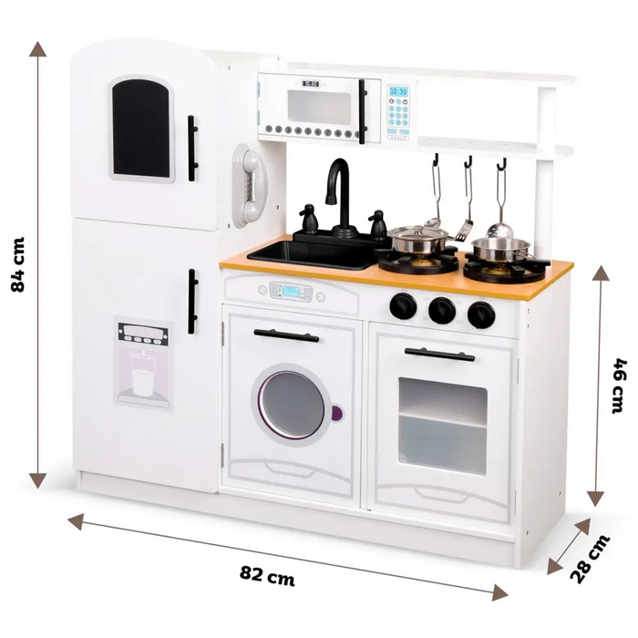 PROMIS Wooden children’s kitchen with accessories - KitchensZDR-KUC<<<(Games and toys) Wooden toysZDR<<<ActionPL