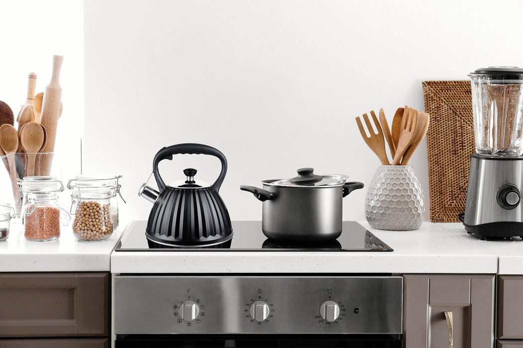 PROMIS Kettle 3.0 l, ANTONIO, matte black, black handle