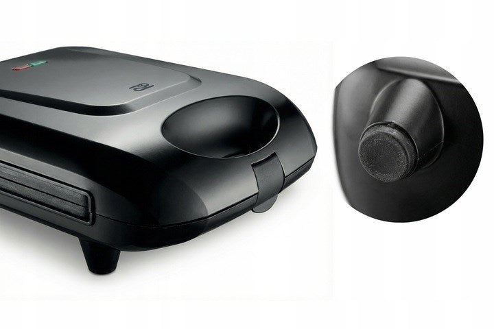 Promis STP 25 XXL sandwich maker, 4 toasts, 1400 W, black