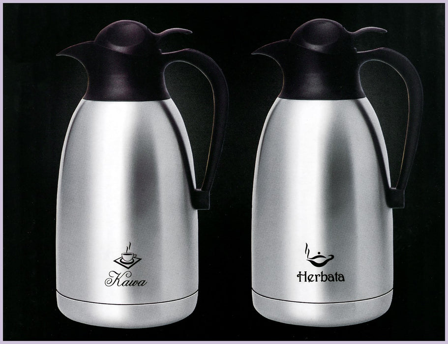 PROMIS Steel jug 2.0 l, coffee print