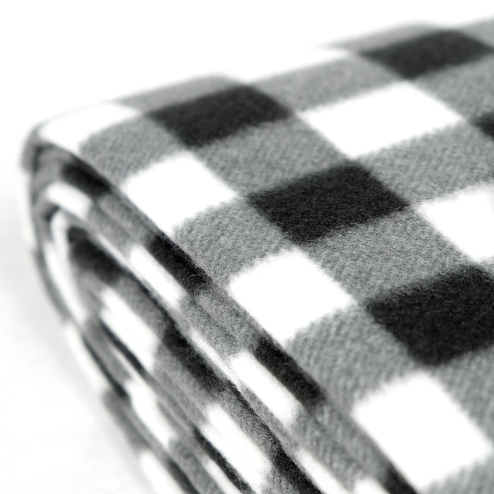 PROMIS Picnic Blanket, Green Stripes, 200 cm x 150 cm