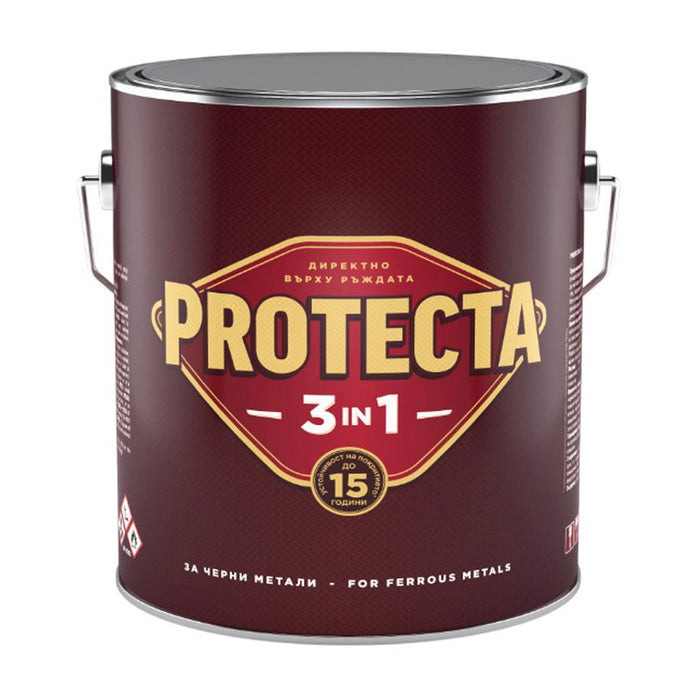 3 IN 1 ENAMEL LACQUER 2.5 L WHITE COLOR PROTECTA