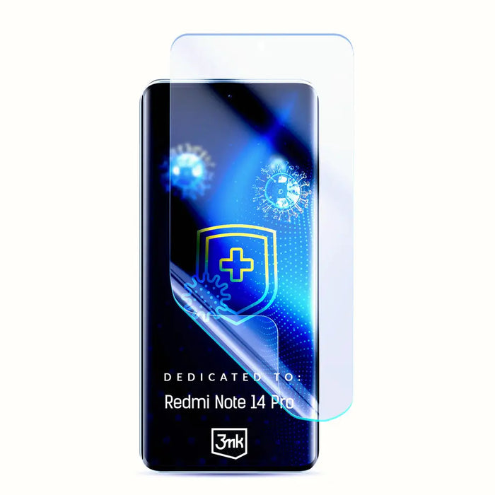 Protective film 3mk SilverProtection+ for Xiaomi Redmi Note 14 Pro - *Kategoria tymczasowa<<<HurtelXML