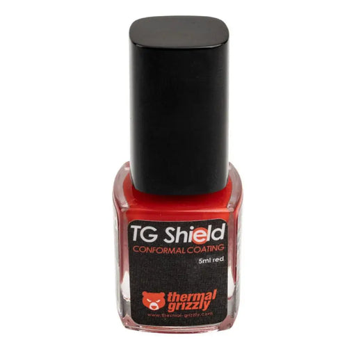 Protective varnish Thermal Grizzly Shield 5ml Red - Термо пасти и подложки<<<Компютърни компоненти<<<ValiAPI