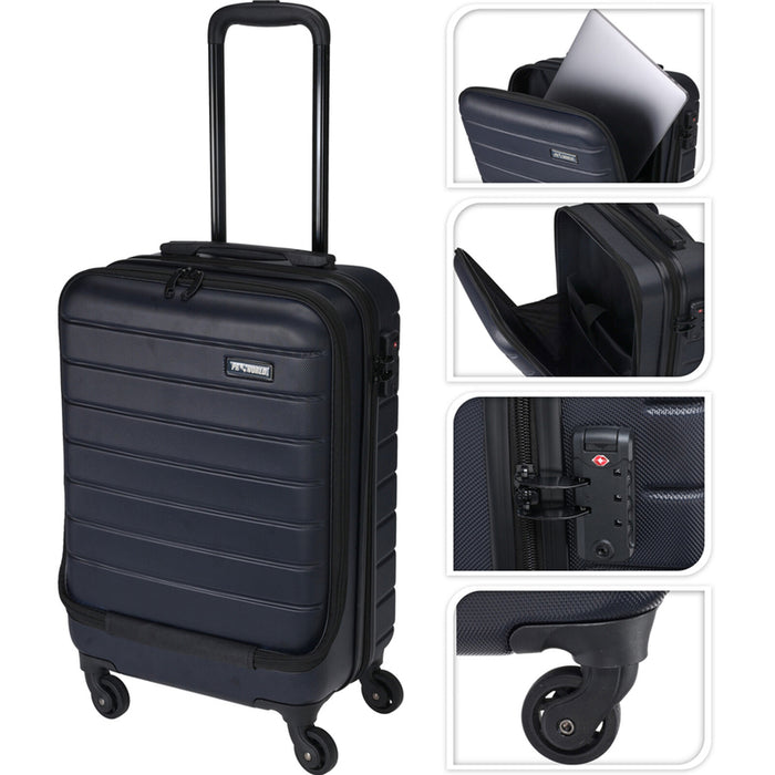 HARD SUITCASE WITH WHEELS 34X54CM PROWORLD FB5000430