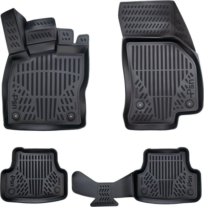 Гумени TPE 3D стелки Psn Seat ATECA 2016 -