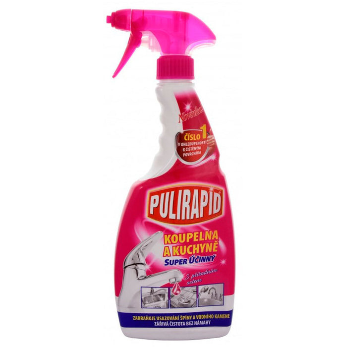 ANTI-SCALE SPRAY WITH VINEGAR 500 ML PULIRAPID