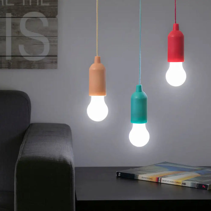 Pull-Cord LED Bulb Bulby InnovaGoods - Декорация и Осветление<<<Дом Градина<<<BigBuy&&&LED Осветление<<<Декорация и