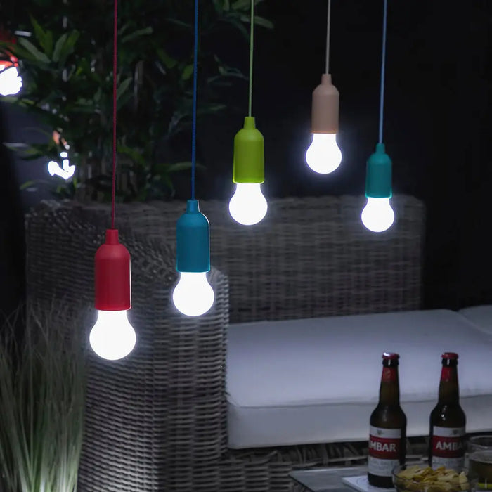 Pull-Cord LED Bulb Bulby InnovaGoods - Декорация и Осветление<<<Дом Градина<<<BigBuy&&&LED Осветление<<<Декорация и