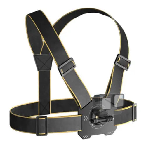 PULUZ chest harness for sports cameras (including Ace Pro 2 Osmo Action 5 Pro)(black) - Straps mounts