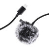Jack Puluz tie microphone with clip PU425 1.5m USB-C