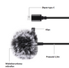 Jack Puluz tie microphone with clip PU425 1.5m USB-C