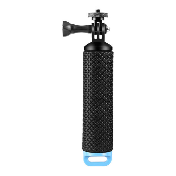 Puluz buoyancy mount for sports cameras and phones (DJI, GoPro, Insta360) (black)