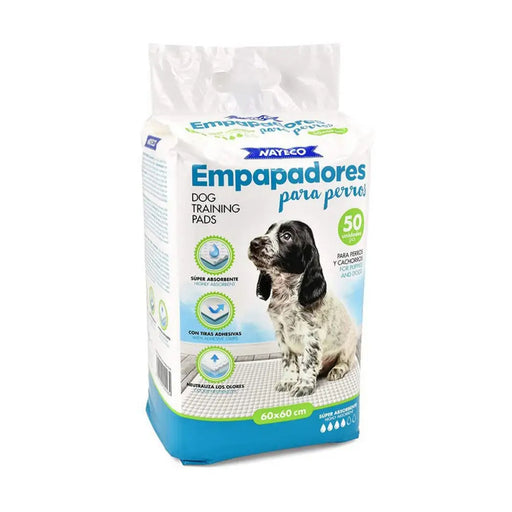 Puppy training pad Nayeco 60 x 60 cm (50 Units) - Домашни Животни<<<Дом Градина<<<BigBuy&&&Къщички и легълца<<<Домашни