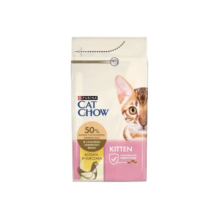 Purina Cat Chow Kitten cats dry food Chicken 1.5 kg - Dry foodDLK-KAS<<<For the catDLK<<<ActionPL