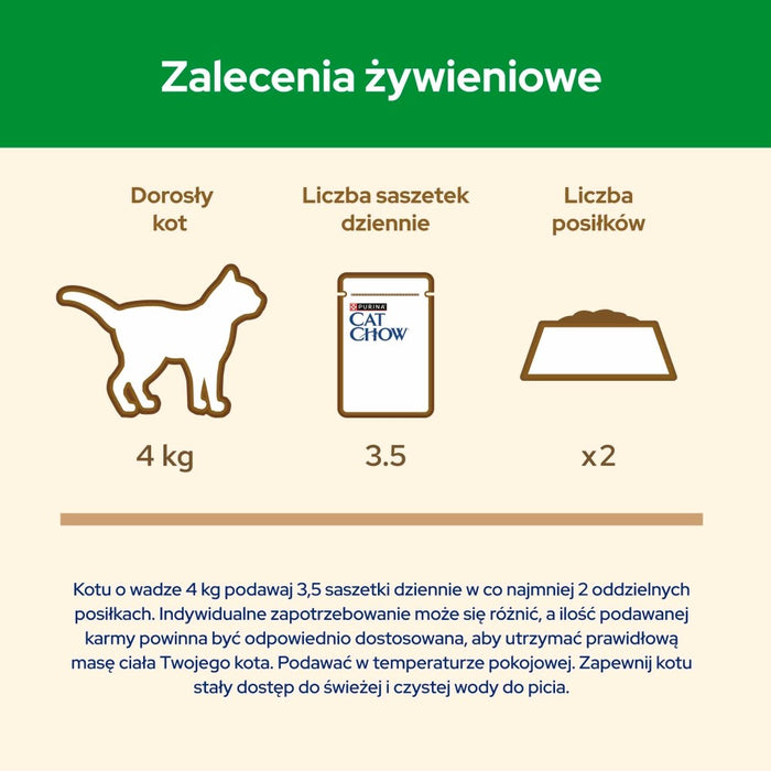 PURINA Cat Chow Sterilised with chicken and eggplant in sauce - wet cat food - 26x85g (20 + 6 GRATIS)