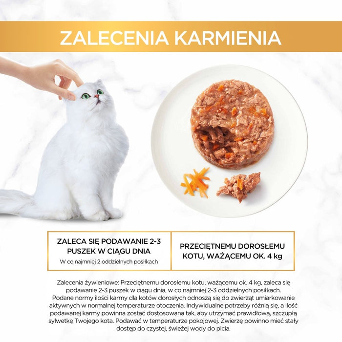 PURINA Gourmet Gold Savoury cake - wet cat food - 48x85g