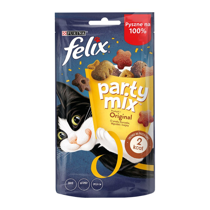 Snack for Cats Purina Party Mix Original 60 L 60 g