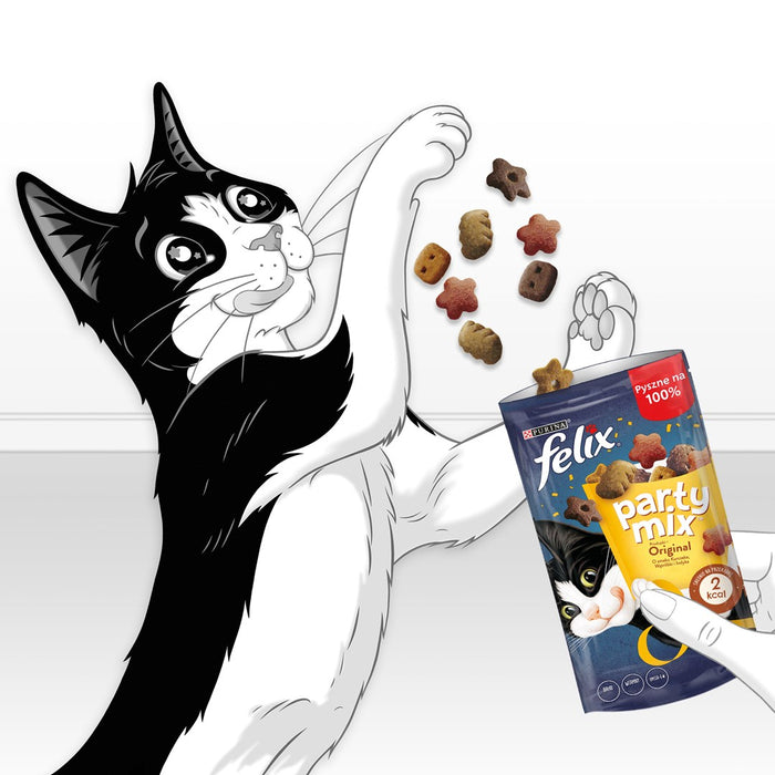 Snack for Cats Purina Party Mix Original 60 L 60 g