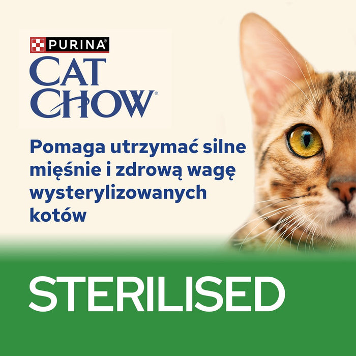 CAT CHOW STERILISED GiG Lamb Green Beans in sauce 85g